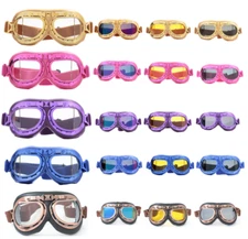 New CRG Vintage Bike Aviator Pilot Motorcycle Cruiser Scooter Goggles T08 Series