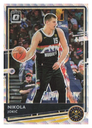 2020-21 Donruss Optic Fanatics Box Set NIKOLA JOKIC #96 Fanatics Silver Wave 