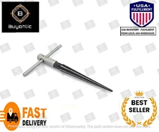 Hardened Alloy Steel Tapered Reamer to Align Holes & Remove Burrs (USA)