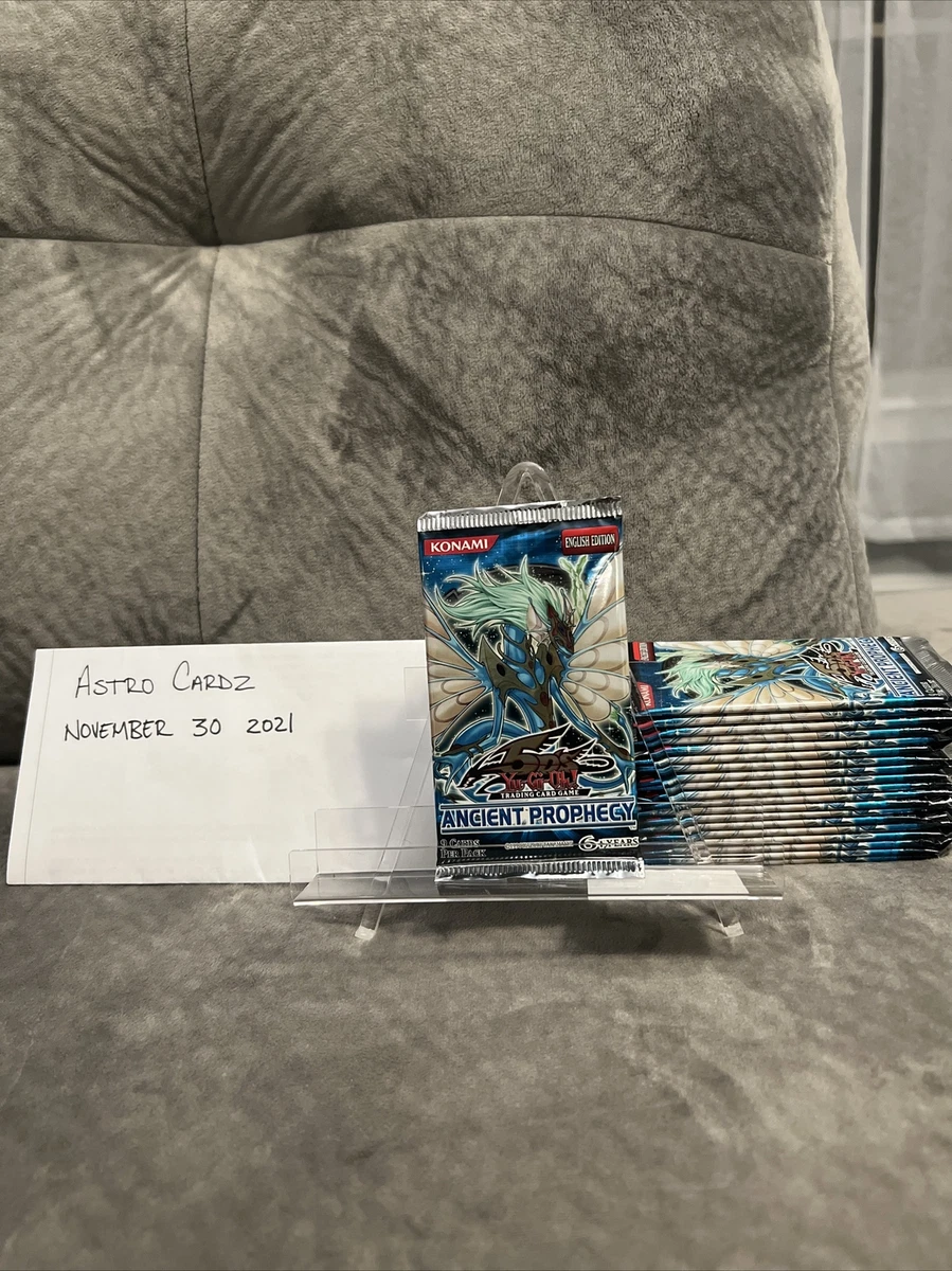 新品・未開封 遊戯王 ANCIENT PROPHECY BOX Yu-Gi-Oh! TCG Ancient Prophecy Sealed Collectible Card Game Packs