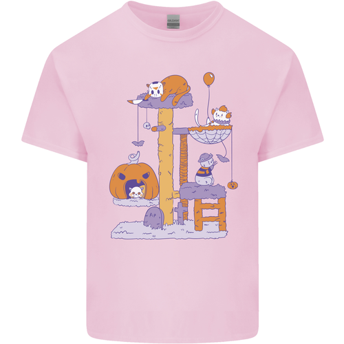 Cat Villians Funny Halloween Horror Kids T-Shirt Boys Girls - Picture 8 of 17