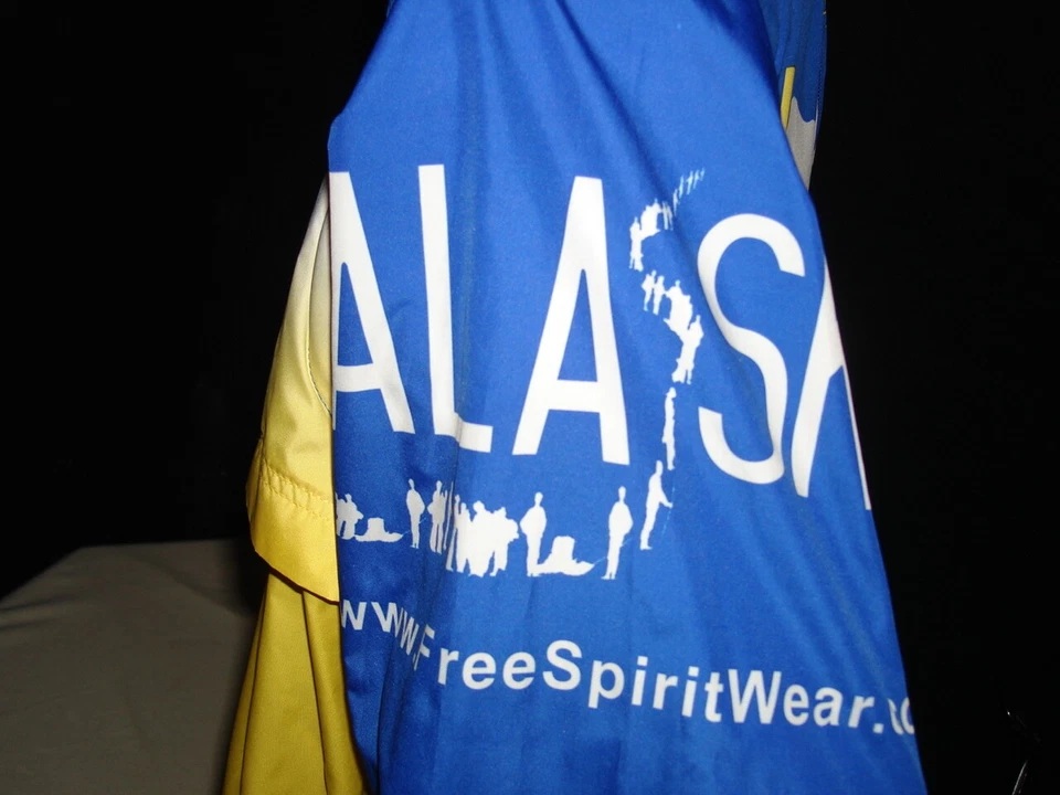 CHAQUETA DE CICLISMO CHAMPION SYSTEM ALASKA FREE SPIRIT WEAR KATHY SARNS CREMALLERA COMPLETA TALLA S Foto 3 de 4
