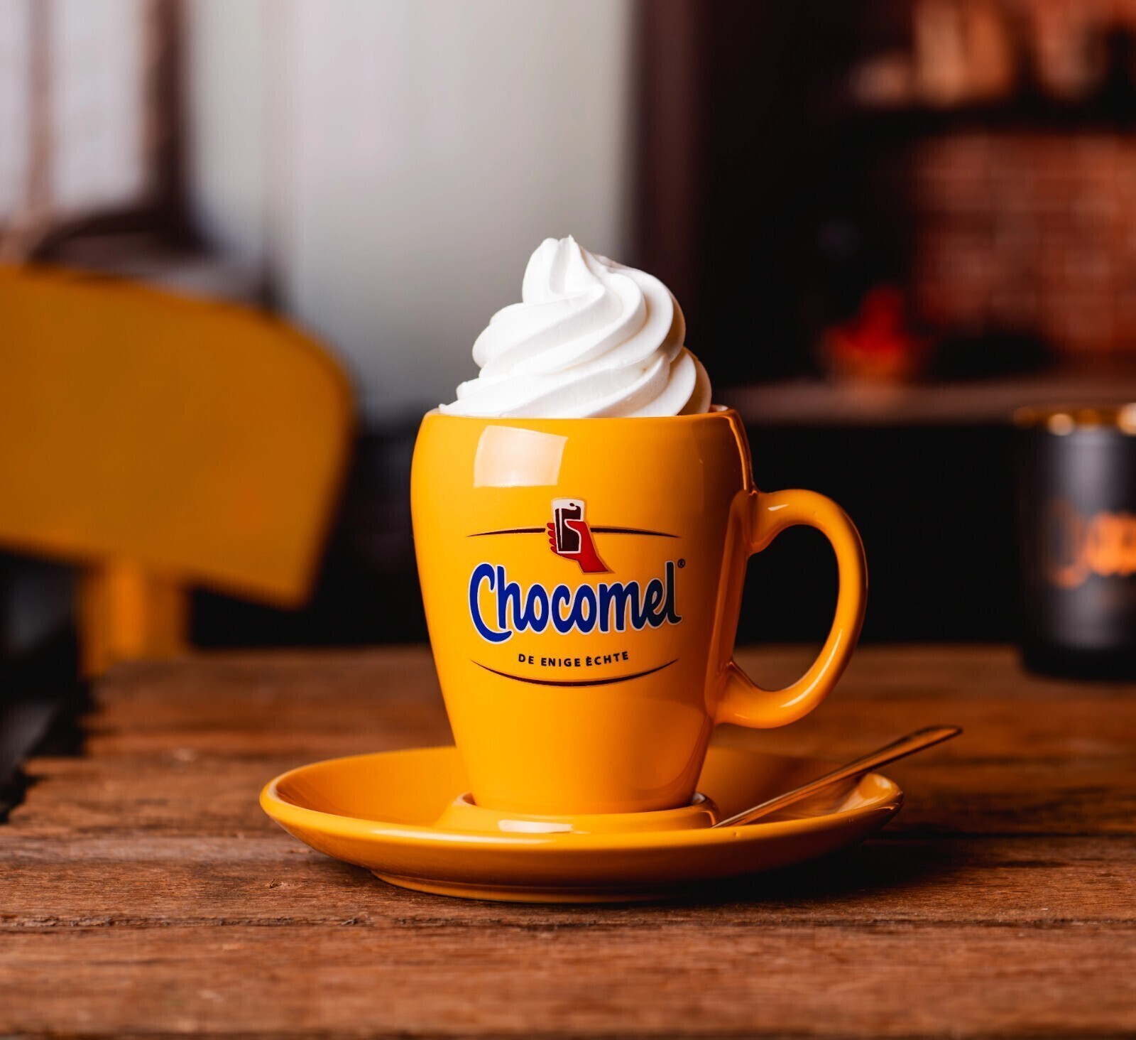 Schokoladentasse und Untertasse – 6 Stück Original Chocomel 12 Tlg.