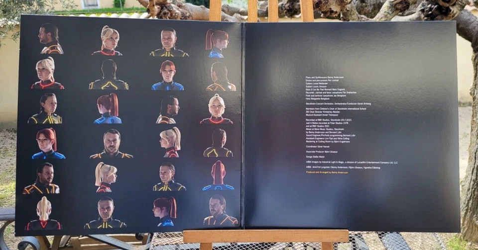 LP 33T  ABBA  Voyage / US & EU 2021 NEUF Non Scellé  Avec Poster + Carte Postale - Photo 4/4