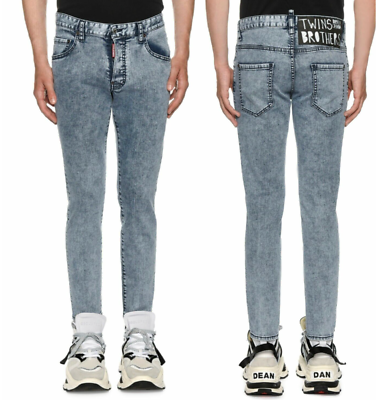 Dsquared2 Jeans Skater S71lb0583 Iconic Denim 5 Pocket Pants Dsquared2 Jeans Skater S71lb0583 Iconic Denim 5 Pocket Pants