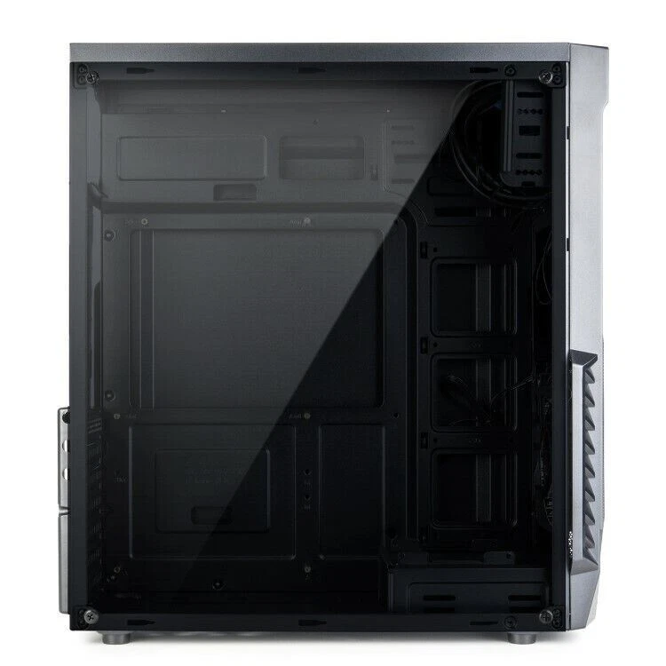 CASE GAMING MYKA CG-P01 MERCURY ATX 2X USB 2.0 + 1X USB 3.0 VENTOLA 33 LED rossa - Immagine 4 di 4