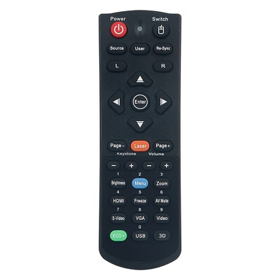 BR-5046L Replace Remote for Optoma Projector W501 EH501 X501 EH300 DH1011 DH30B
