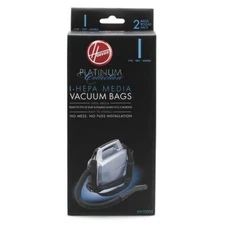 Fits For Hoover Cloth Type I HEPA Vacuum Bags AH10005 Platinum Canister SH10000