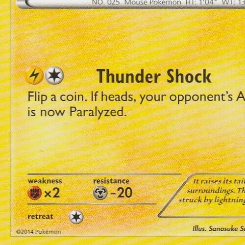 Pokemon TCG Pikachu 27/111 XY Furious Fists Common 2014 Card | eBay