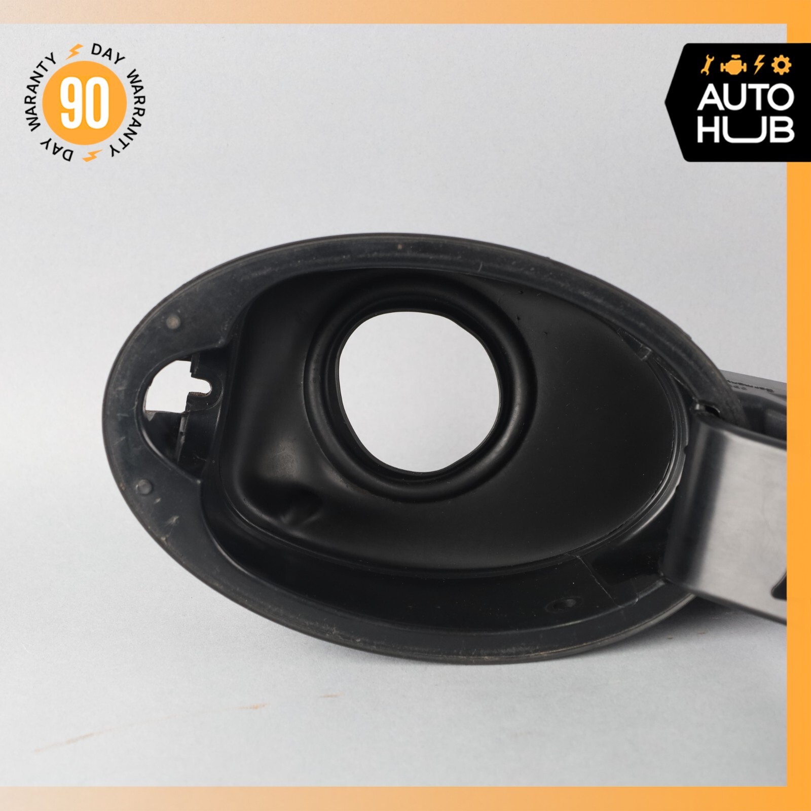07-12 Bentley Continental GTC Fuel Filler Gas Tank Door Flap Lid Black OEM 62k