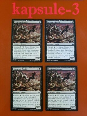 4x Dregscape Zombie | Modern Masters 2017 | MTG Magic Cards
