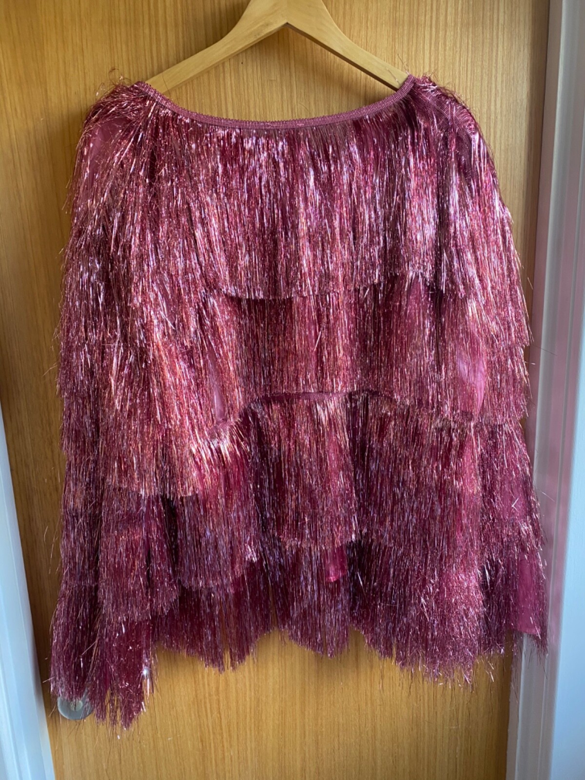 Fever Tinsel Festival Jacket Carnival Festival Ladies Fancy Dress Rave