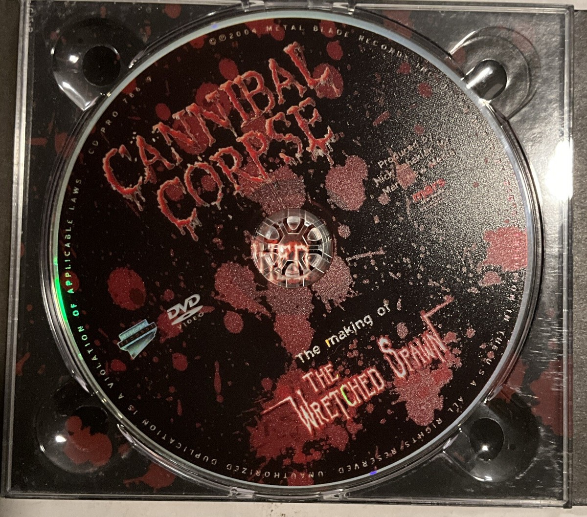 Cannibal Corpse - The Wretched Spawn CD/DVD 2004 Metal Blade
