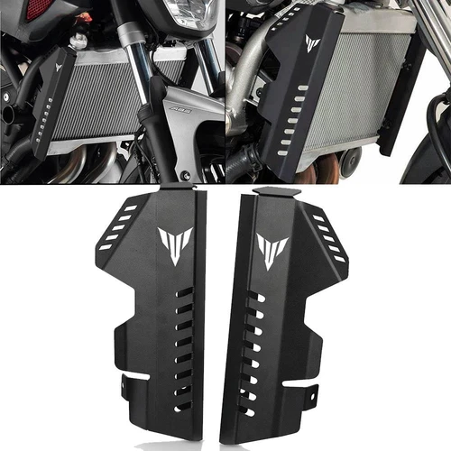 Radiator Grille Guard Protector Side Covers For Yamaha MT07 MT-07 FZ07 2014-2017 - Foto 2 di 5