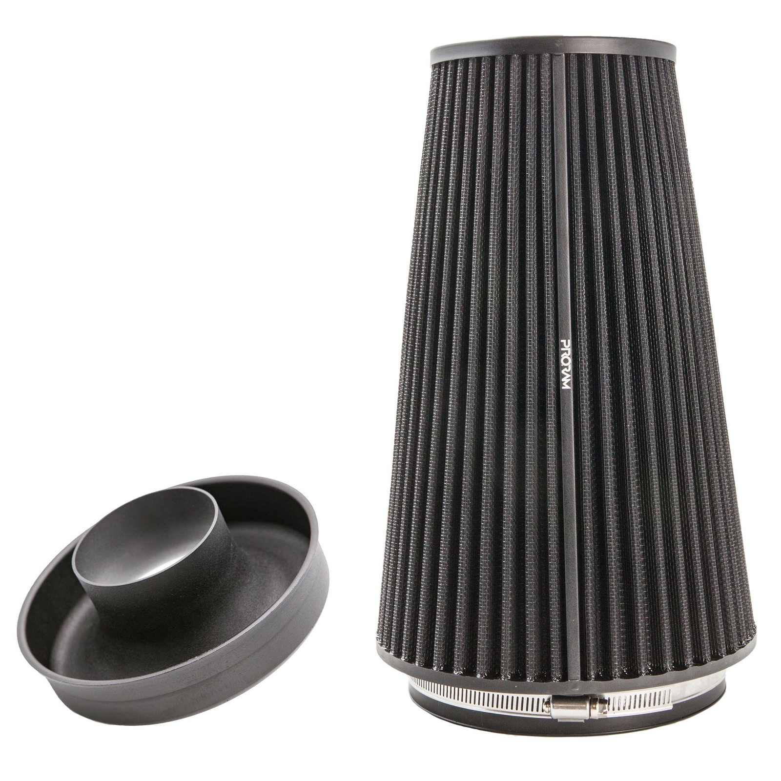 Ramair Pleated Universal XL Cone Air Filter Intake with Velocity Stack 83mm OD