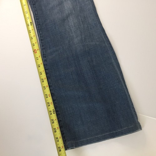 Seven 7 Flare Women’s Medium Wash Blue Jeans 29x28 - Picture 8 of 8
