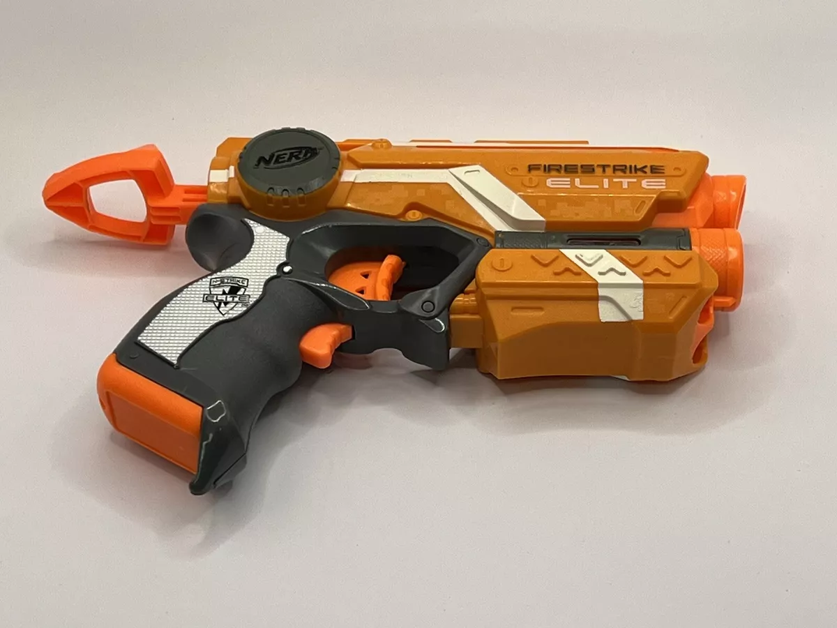 N-Strike Firestrike Blaster Dart Orange Gun | eBay