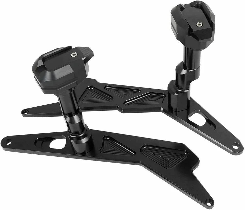 Protector de cubierta protector contra choques deslizadores de marco para Kawasaki Ninja 250 300 2013-2018 Foto 3 de 4