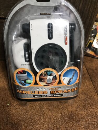 Innovage Wireless Speaker, FM Scan Radio, TV, MP3, DVD, CD New  - Afbeelding 1 van 9