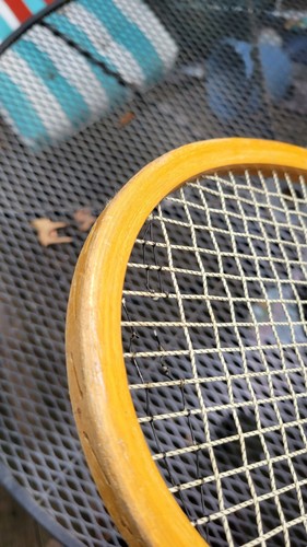 Vintage Wright & Ditson Victory Tennisschläger, Mercer Beasley - Bild 8 von 9