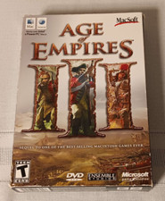 Age of Empires III Macsoft PC Game Case And Manuals No Game Discs