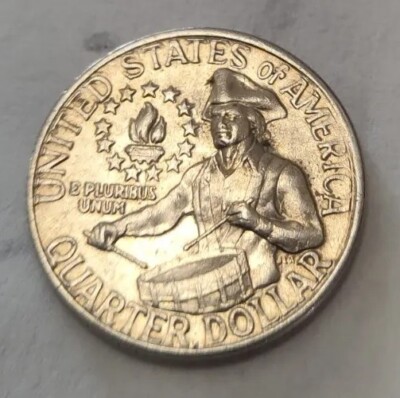 Ageページ 1776-1976 Bicentennial Quarter No Mint MarkCirculated