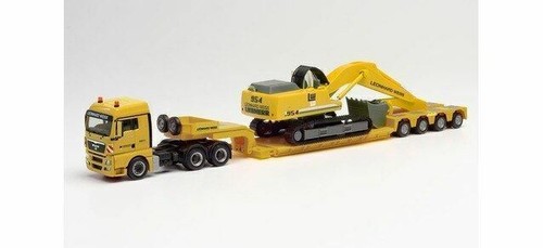 Camion Herpa 1/87 MAN ETGX GX 15 M Lowline - Livrée Dachser - Neuf - 318143