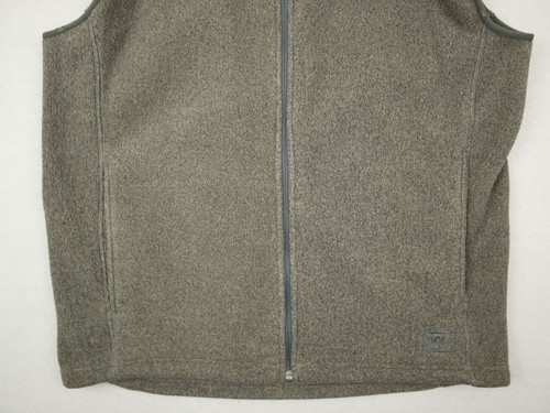 REI Fleece Vest Men XL Gray Full Zip Sleeveless Jacket Pockets Adult Gorpcore - Picture 3 of 7