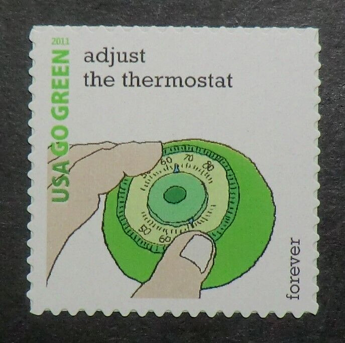 4524o MNH 2011 FCF Go Green adjust thermostats programmable save $ layer fans