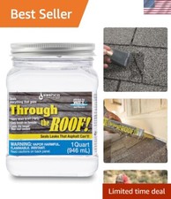 32 oz Ultra-Clear Roof Sealant - Quick Drying  Flexible Performance