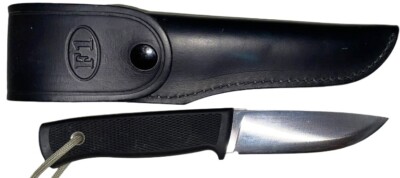 Fällkniven F1 Messer mit Leder Scheide