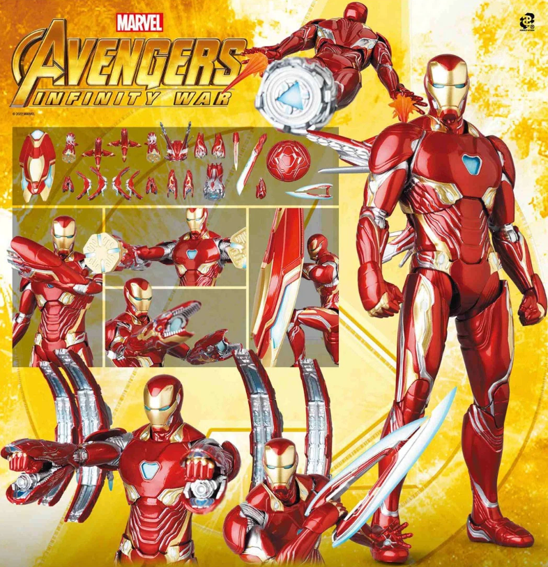 MAFEX No.178 Iron Man Mark 50 Infinity War Ver 160mm Action MAFEX No.178 Iron Man Mark 50 Infinity War Ver 160mm Action