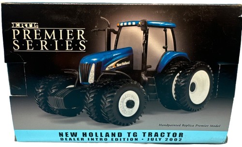 ERTL New Holland TG285 Tractor PREMIER Series Hand Painted Dealer Intro 1/32 NIB - Picture 4 of 13