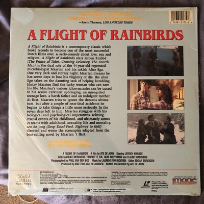 FLIGHT OF RAINBIRDS 1981 Laserdisc DVD LD Dutch English subtitles