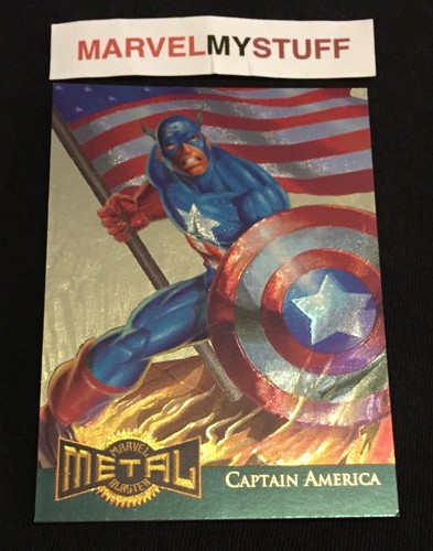 1995 FLEER MARVEL METAL CARDS BLASTER RED / GOLD BASE CARD SINGLES YOU CHOOSE - Picture 15 of 163