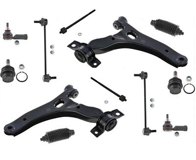 Front Lower Control Arms Tie Rods & Links For 2010 11 2013 Ford Transit Connect