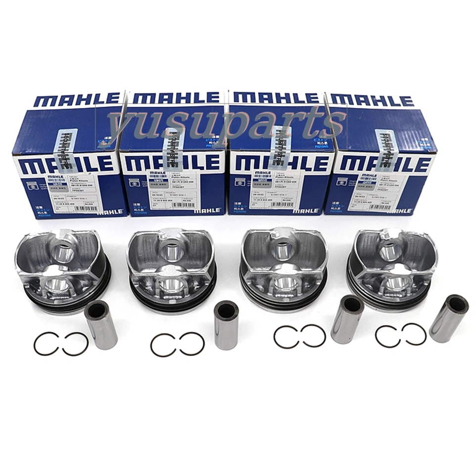 4x MAHLE Pistons Rings Φ84mm/CR10:1 For BMW F30 F34 F10 F25 F26 F15 N20B20A 2.0T - Image 3 of 4