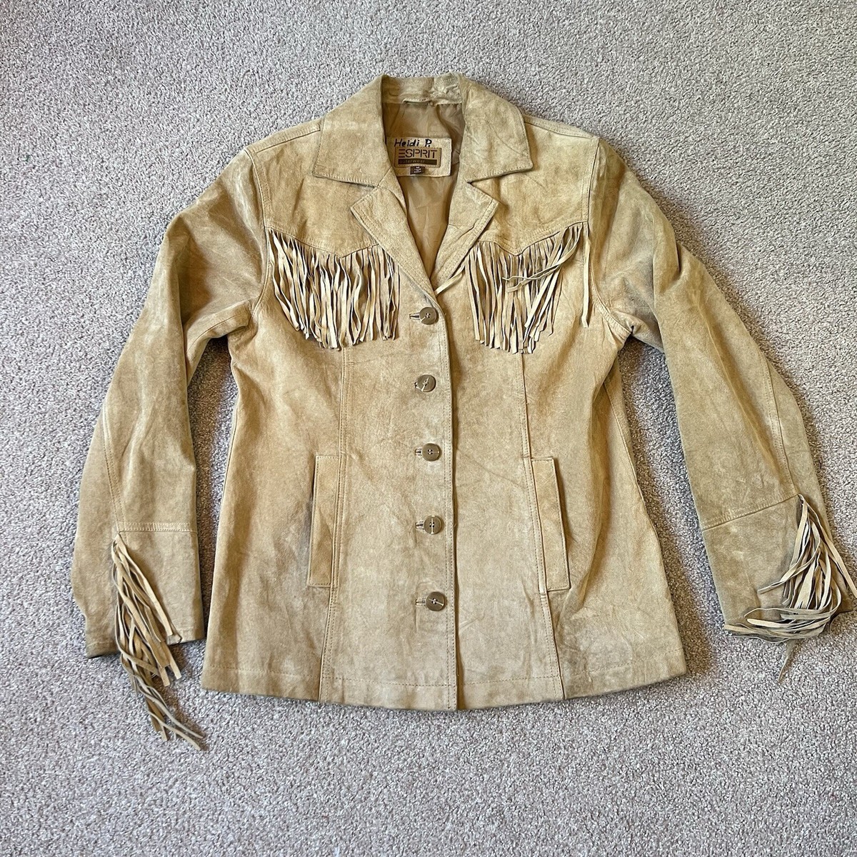 ESPRIT Real leather suede jacket エスプリ ESPRIT Real leather suede jacket エスプリ（ESPRIT Real