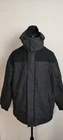 Schott NYC Mens Hevy Duty Cordura Jacket Thick Hooded Grey Size US M EU L