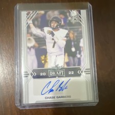 Leaf 2022 Draft Chase Garbers Autograph Rookie Insert Football #BA-CG1