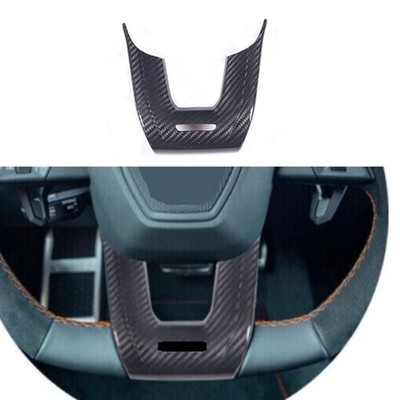 Real Carbon Fiber Steering Wheel Cover Fit for LAMBORGHINI URUS 2018-2023