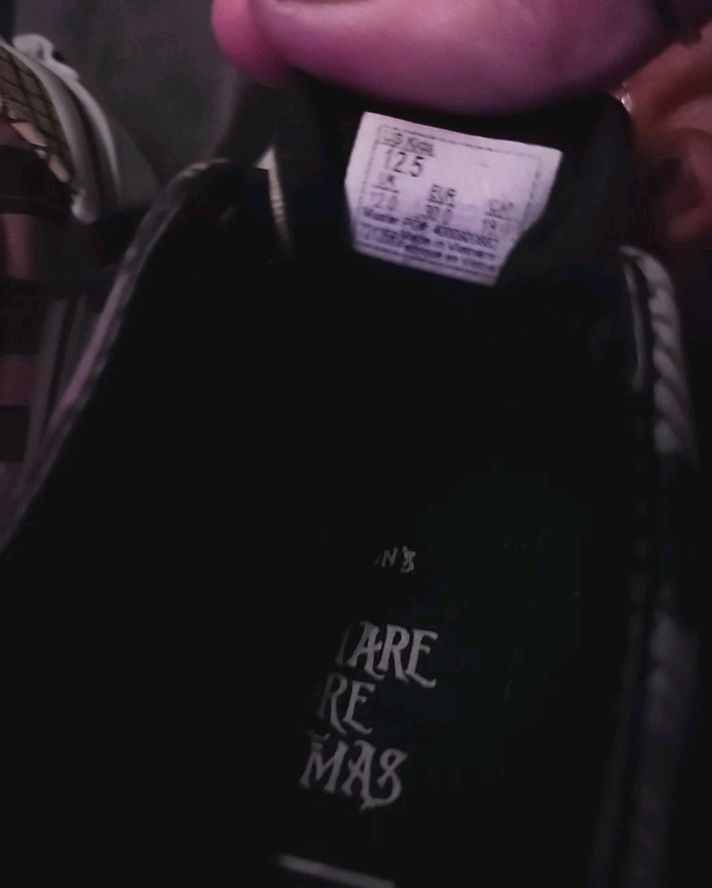 Vans Nightmare Before Christmas Sally Shoes Size 12.5 Kids thumbnail 8