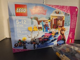 LEGO DISNEY PRINCESS: Anna Kristoff's Sleigh Adventure (41066) Complete Set EUC 