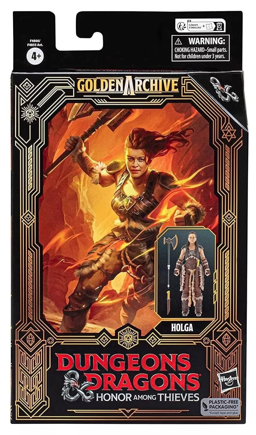Фигурка Хольги из золотого архива Подземелья и драконы 3190₽