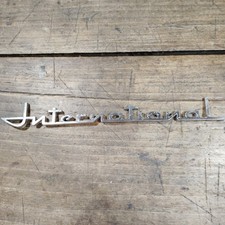 Vintage 1959 1960 International Truck Emblem Badge Oem Vintage 1959 1960 International Truck Emblem Badge Oem