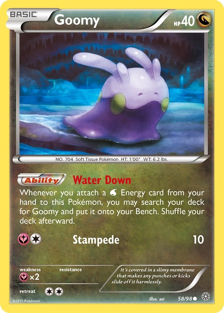 Goomy - 58/98 - LP - XY - Ancient Origins