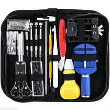 147 PCs Watch Repair Tool Kit Set Professional Spring Bar Tool Set Watch Link...