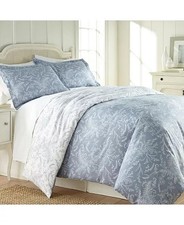 Southshore Fine Linens Winter Brush Reversible Floral Duvet Cover Set, Twin 91
