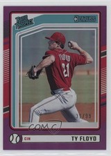 2024 Panini Donruss Rated Prospects Red 31/275 Ty Floyd #111 fm0