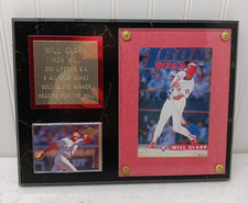 Will Clark baseball card Plaque 12